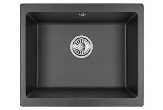 Мойка кухонная Granula 5551, ЧЁРНЫЙ